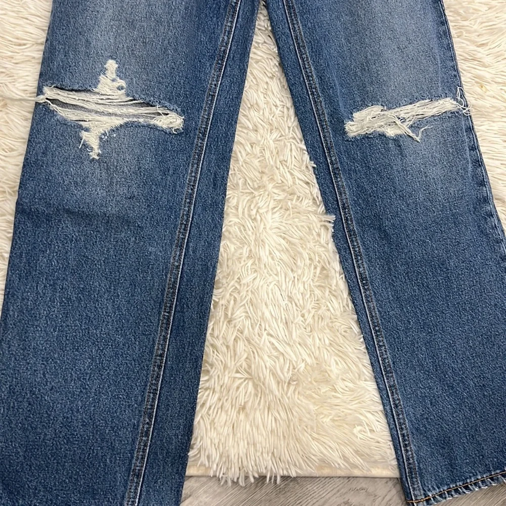 GRLFRND Amanda Mid Rise Straight in Abbot Kinney $225 Womens 23 - Picture 5 of 8